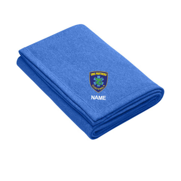Port & Co™ Core Fleece Sweatshirt Blanket - Embroidered Logo **Add Name For $5** Thumbnail