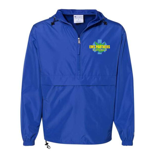 Champion - Unisex Packable Anorak Jacket - Printed Logo Thumbnail