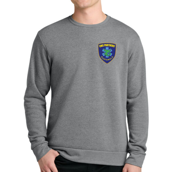 Next Level Apparel® Adult Malibu Crewneck Sweatshirt - Embroidered Logo Thumbnail
