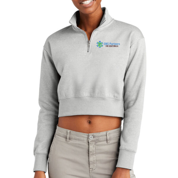 District® Women’s V.I.T.™ Fleece 1/2-Zip - Embroidered Logo Thumbnail