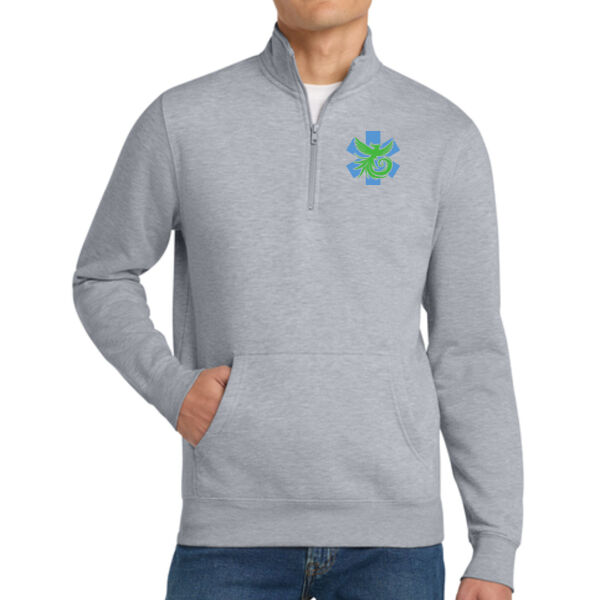District® V.I.T.™ Fleece 1/4-Zip - Embroidered Logos Thumbnail