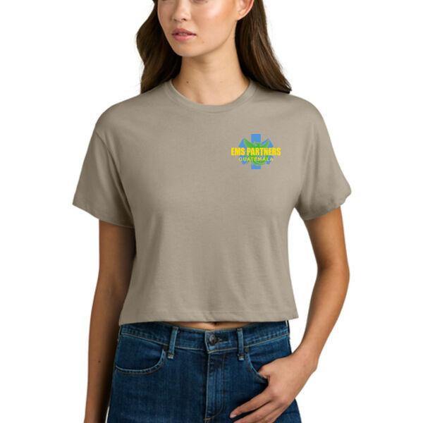 Next Level Apparel® Women’s Ideal Crop Top - Printed Logo Thumbnail