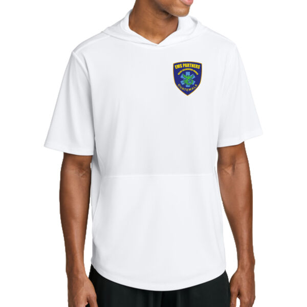 Sport-Tek® Club Short Sleeve Hoodie - Printed Logo Thumbnail