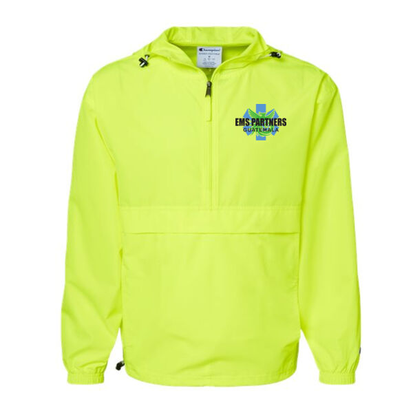 Champion - Unisex Packable Anorak Jacket - Printed Logo Thumbnail
