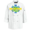 Eight Knot Button Chef Coat with Thermometer Pocket Thumbnail