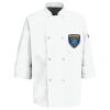 Eight Pearl Button Chef Coat with Thermometer Pocket Thumbnail