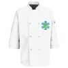 Eight Pearl Button Chef Coat with Thermometer Pocket Thumbnail