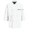 Eight Pearl Button Chef Coat with Thermometer Pocket Thumbnail