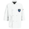 Eight Pearl Button Chef Coat with Thermometer Pocket Thumbnail