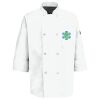Eight Pearl Button Chef Coat with Thermometer Pocket Thumbnail