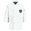 Eight Pearl Button Chef Coat with Thermometer Pocket Thumbnail