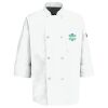 Eight Pearl Button Chef Coat with Thermometer Pocket Thumbnail