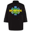 Ten Pearl Button Black Chef Coat Thumbnail